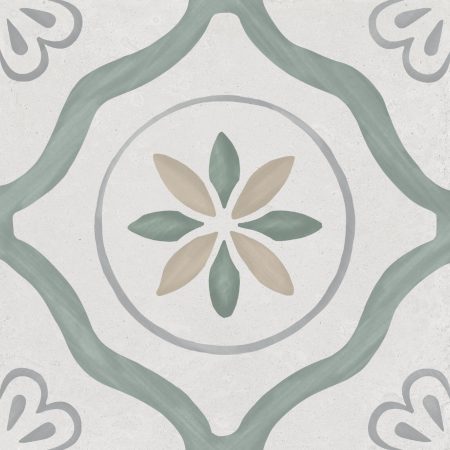 Керамогранит Sirocco Green Petals 22.3x22.3 Harmony