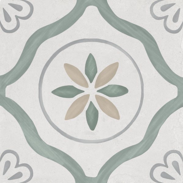 Керамогранит Sirocco Green Petals 22.3x22.3 Harmony