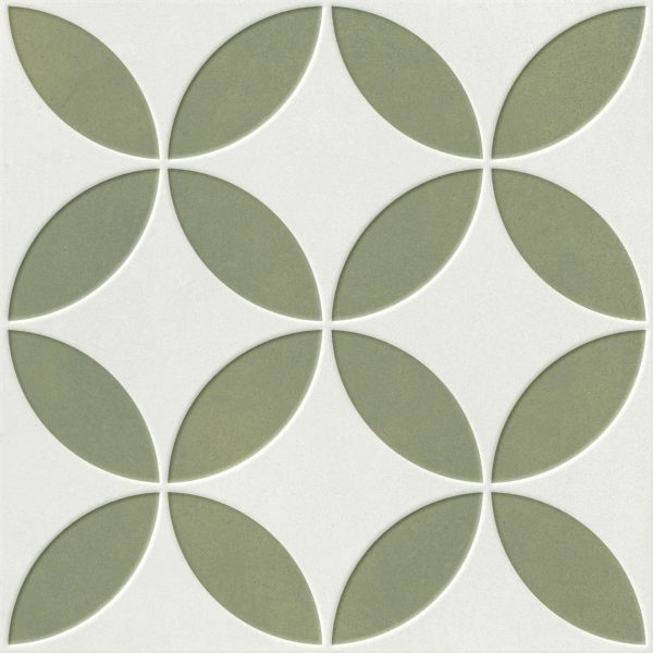 Керамогранит Mayari Green Petals 22.3x22.3 Harmony