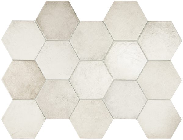 Керамогранит Heritage Hexagono Snow 17,5x20 Equipe