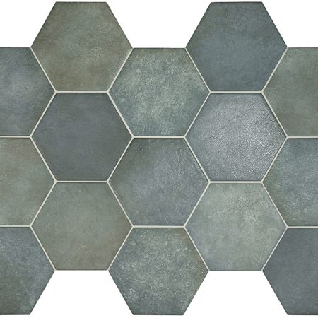 Керамогранит Heritage Hexagono Indigo 17,5x20 Equipe