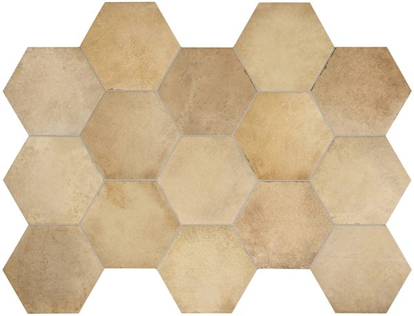 Керамогранит Heritage Hexagono Wheat 17,5x20 Equipe