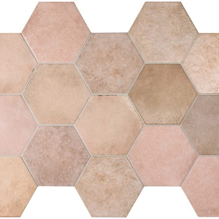 Керамогранит Heritage Hexagono Rose 17,5x20 Equipe